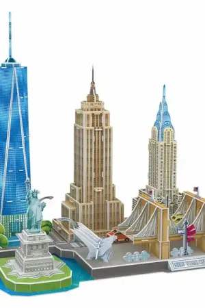 Beste Prijs Cubic Fun 3D Puzzel City Line New York City