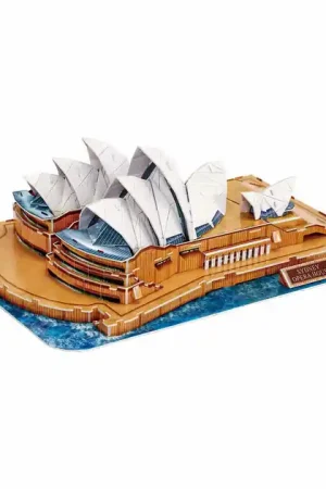 Cubic Fun 3D Puzzel National Geographic Opera House Sydney Koopje