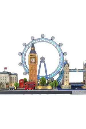 Voordeelprijs Cubic Fun 3D Puzzel City Line London LED, 107st.