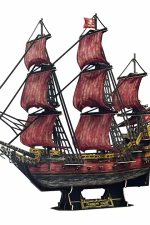 Cubic Fun 3D Puzzel Queen Anne Revenge Tijdelijk Beschikbaar