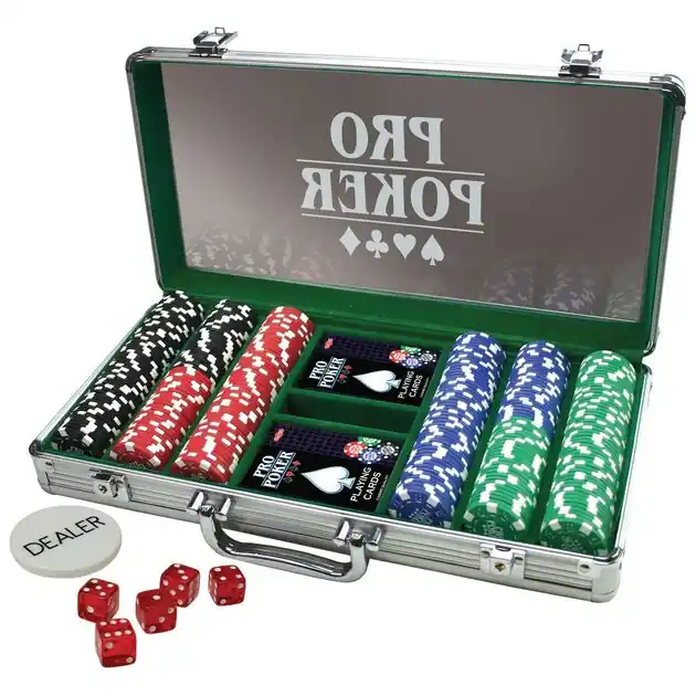 Pro Pokerkoffer, 300 chips Koop Vandaag