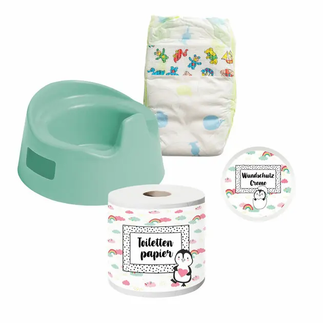 Fabrieksprijs Poppen Plaspotje met Accessoires, 15cm