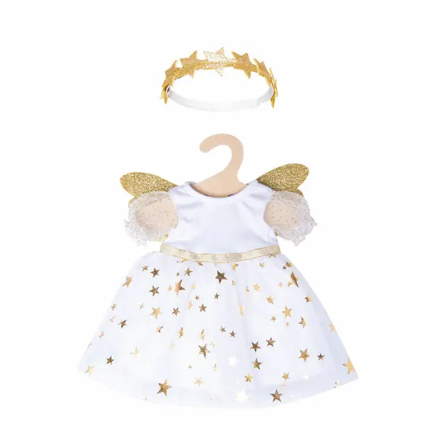 Poppenjurk Engel met Sterren, 28-35 cm Aanbieding