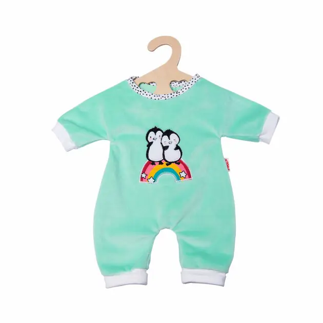 Poppen Romper Fluffy Pinguin, 35-45 cm Populair
