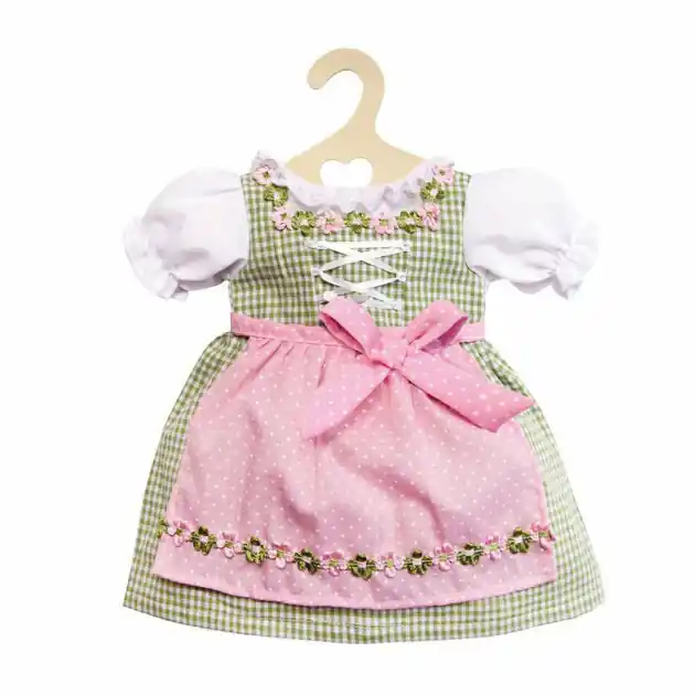 Express Levering Poppenjurk Groen en Roze, 28-33 cm
