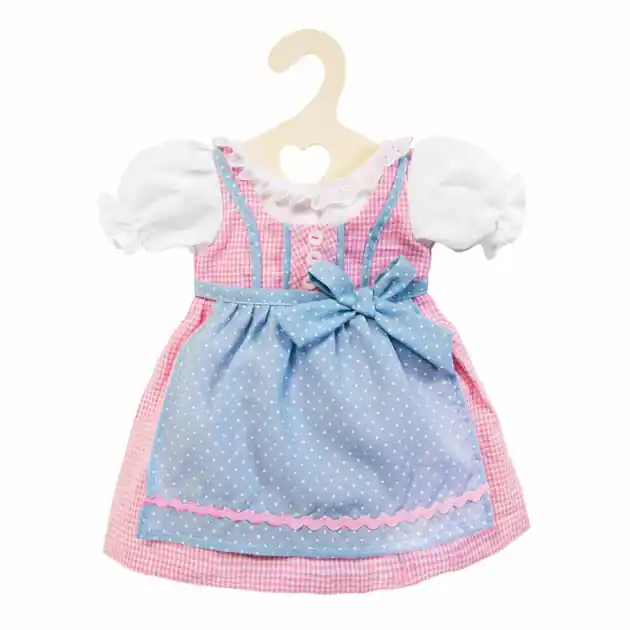 Bestel Nu Poppenjurk Roze en Blauw, 35-45 cm