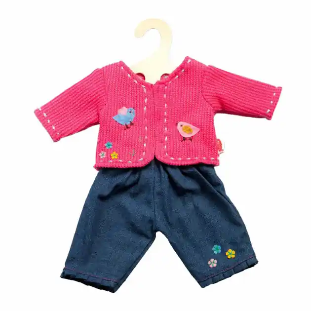 Jack met Spijkerbroek Roze, 35-45 cm Merkproduct
