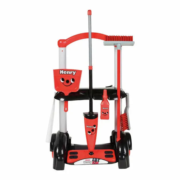 Gratis Retour Casdon Schoonmaak Trolley Henry