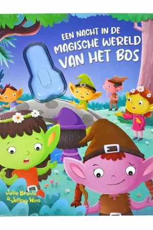 Shop Nu Kartonboek met Zaklamp Bos - 3jr.
