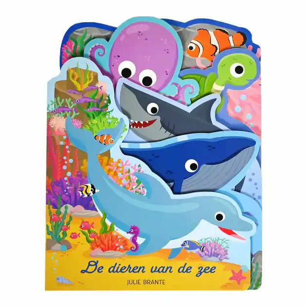 Direct Beschikbaar Shaped Kartonboekje Zee - 3jr.
