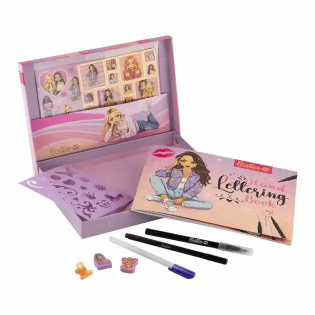 Lage Kosten Besties Handlettering Set incl. Boek - 32 Pagina's