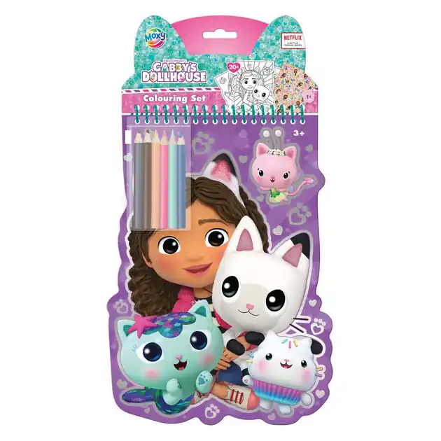 Gabby's Poppenhuis Kleurblok in Vorm - 20 Vellen Must-Have