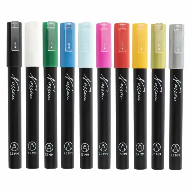 Aanbieding Nassau Acryl Markerset - 10st.