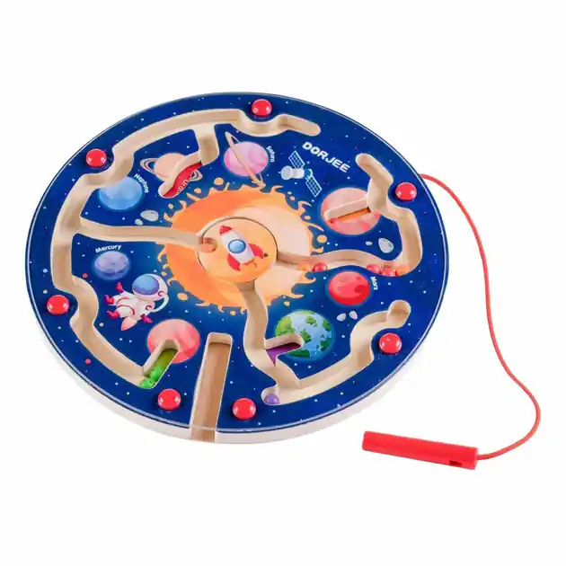 Magnetisch Labyrinth Ruimte - 22cm Betrouwbaar