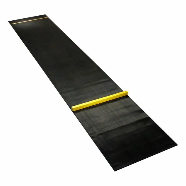 Dartmat Rubber met Oche - 300x60 cm Direct Verzonden
