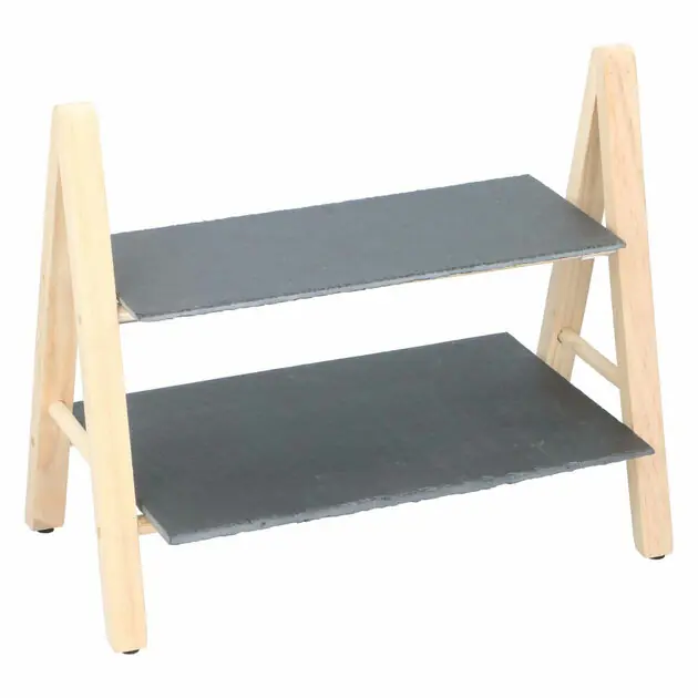 Must-Have Serveerstandaard Twee lagen, 32x18x28cm