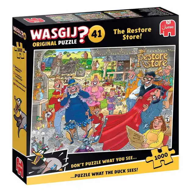 Wasgij Orignal 41 Legpuzzel - Motormake-Over, 1000st. Weekendaanbieding