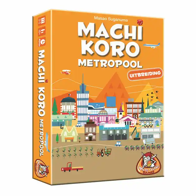 Gereduceerde Prijs Machi Koro Uitbreiding - Metropool