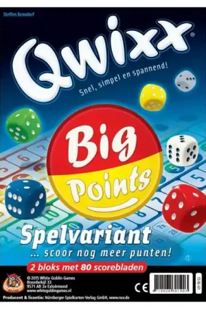 Beperkte Voorraad Qwixx Uitbreiding - Big Points