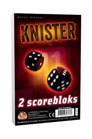 Beperkte Voorraad Knister Scoreblokken Uitbreidingsset, 2st.