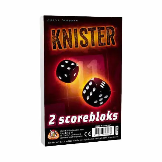 Beperkte Voorraad Knister Scoreblokken Uitbreidingsset, 2st.