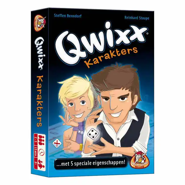 Alleen Vandaag Qwixx Karakters - Uitbreiding