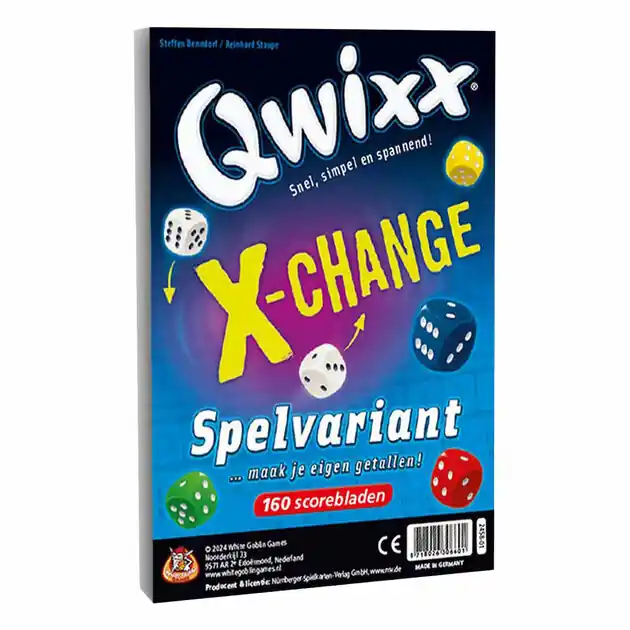 Dagaanbieding Qwixx: X-Change - Dobbelspel