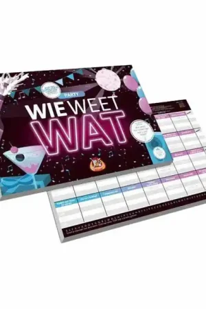 Wie Weet Wat - Party Rechtstreeks Van De Fabrikant
