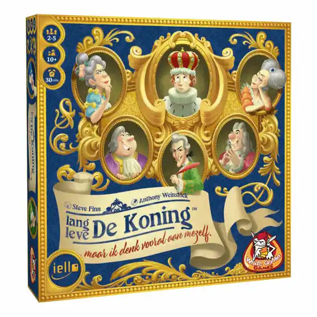 Rechtstreeks Van De Fabrikant Lang Leve de Koning - Bordspel