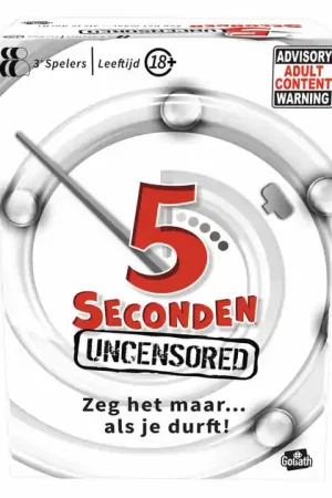 Goliath 5 Seconds Gezelschapsspel Uncensored Alleen Vandaag