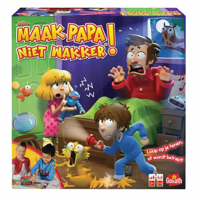 Goliath Sshh Maak papa niet wakker Bordspel Aanbieding
