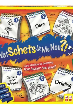 Bestseller Goliath Wat schets je me nou?! Gezelschapsspel - 6 Spelers