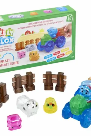 Jelly Blox - Boerderijset - 18dlg. Bestseller