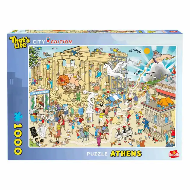 Goliath That's Life City Edition: Athens Legpuzzel - 1000st. Meest Verkocht