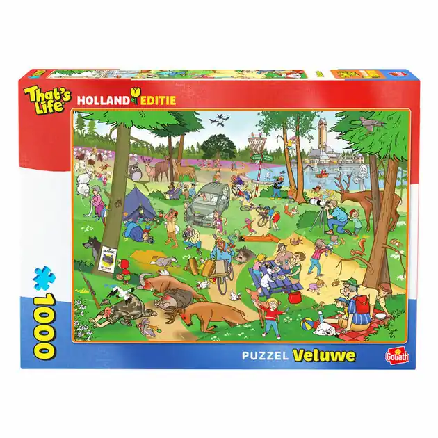 Shop Nu Goliath That's Life Hollandse Editie: De Veluwe Legpuzzel - 1000st.