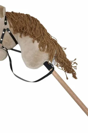Stokpaard met Halster voor Hobby Horsing Actieprijs