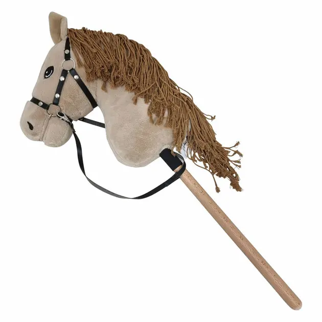 Stokpaard met Halster voor Hobby Horsing Actieprijs