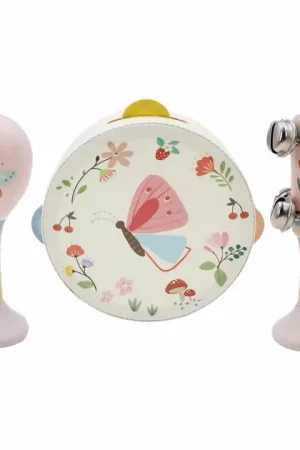Superprijs Houten Muziekset Vlinder - 3dlg.