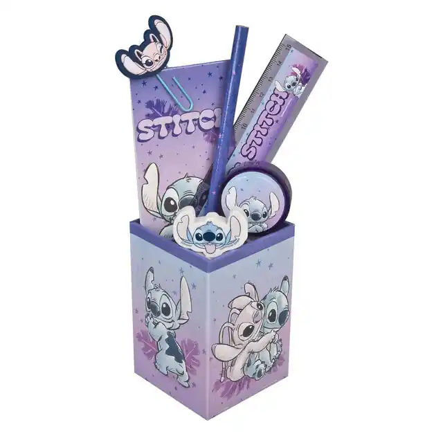 Dagaanbieding Stitch Bureauset - 7dlg.