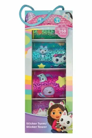 Direct Beschikbaar Sticker Toren Gabby's Poppenhuis - 300+st.