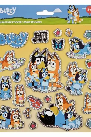 Foam Stickers Bluey Dagaanbieding