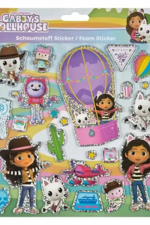 Bestel Nu Foam Stickers Gabby's Poppenhuis