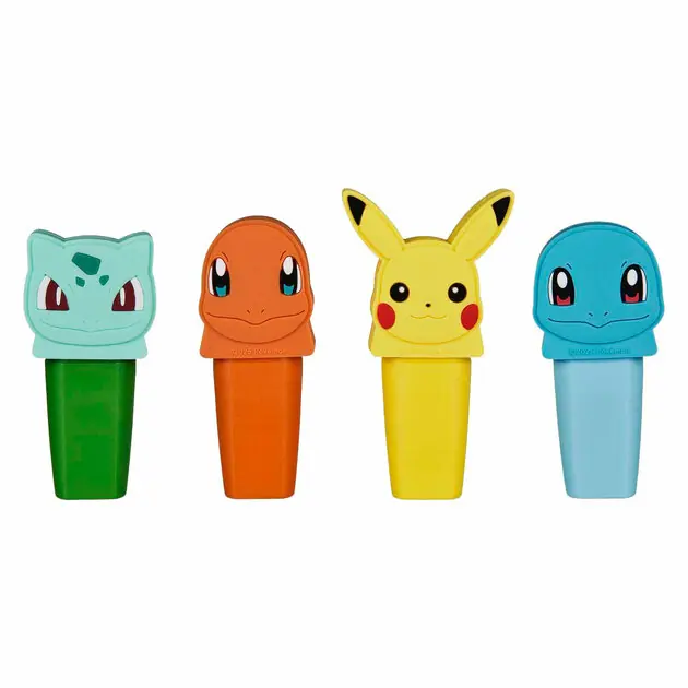 Mini Markeerstiften Pokemon - 4st. Hete Deal