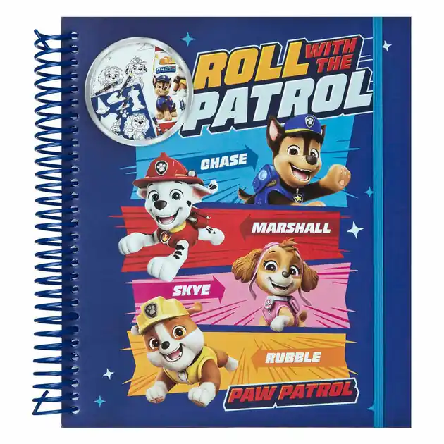 Stencil en Kleur Set Paw Patrol - 49dlg. Nieuw