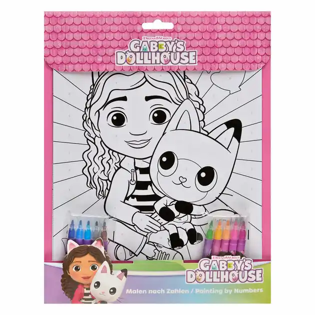 Kleuren op Nummer Set Gabby's Poppenhuis Uitverkoop