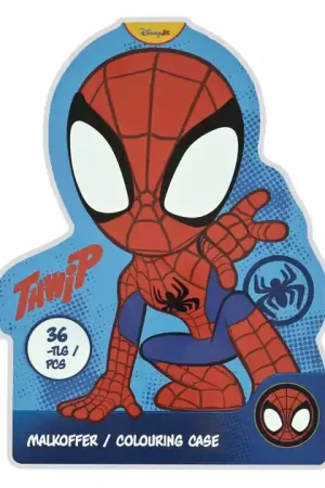 Kleurkoffer Spidey - 36dlg. Direct Beschikbaar