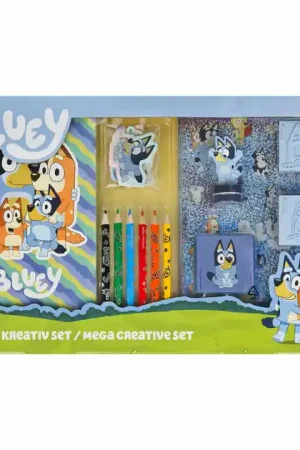 Bestel Nu Mega Kleur en Stempel Set Bluey