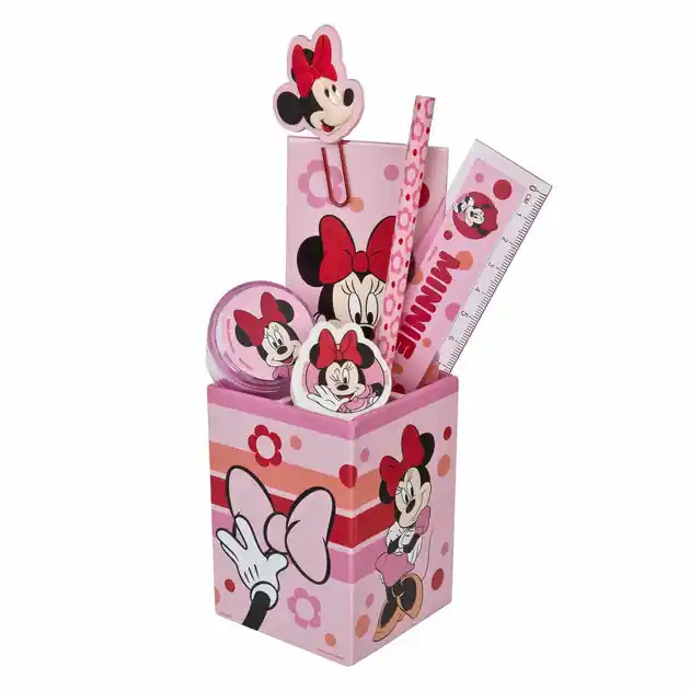 Seizoensaanbieding Bureauset Minni Mouse - 7dlg.