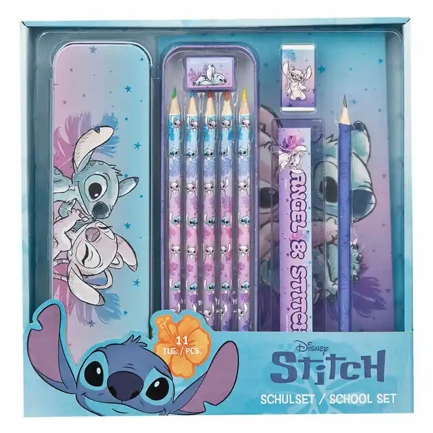 Schrijfwaren Set Stitch - 11dlg. Populair