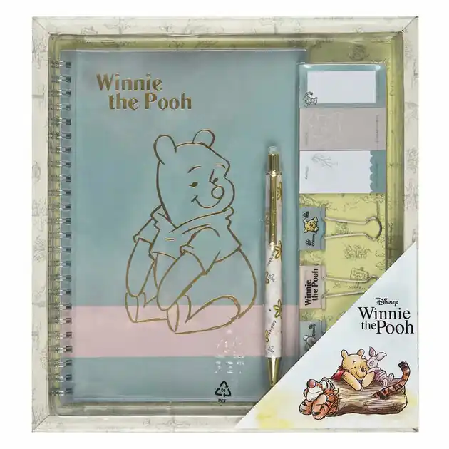 Aanbieding Notitieblok Set Winnie de Poeh - 8dlg.